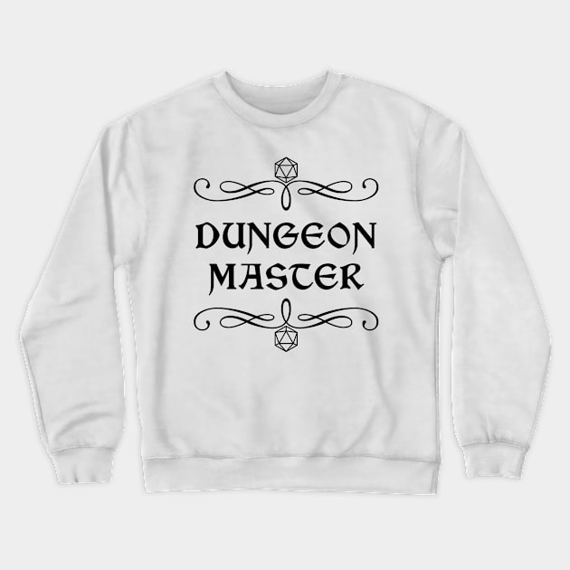 Dungeon Master Crewneck Sweatshirt by robertbevan